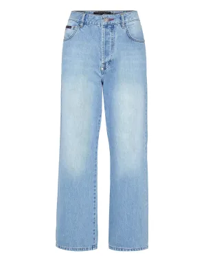 Denim Trousers Loose Fit Iconic Plein