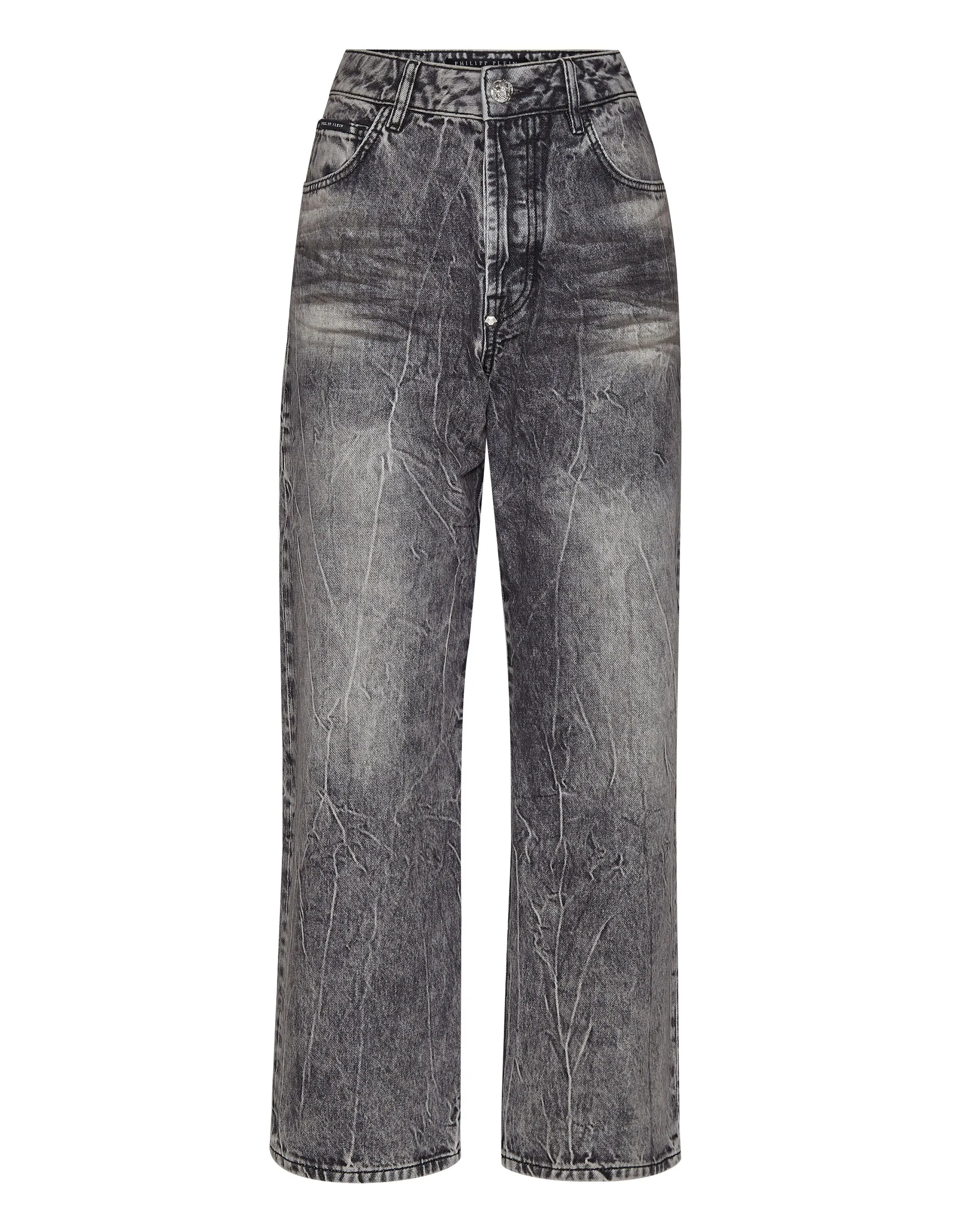 Denim Trousers Loose Fit Iconic Plein