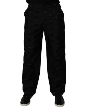 Dolce & Gabbana Logo Monogram Straight Men's Pants