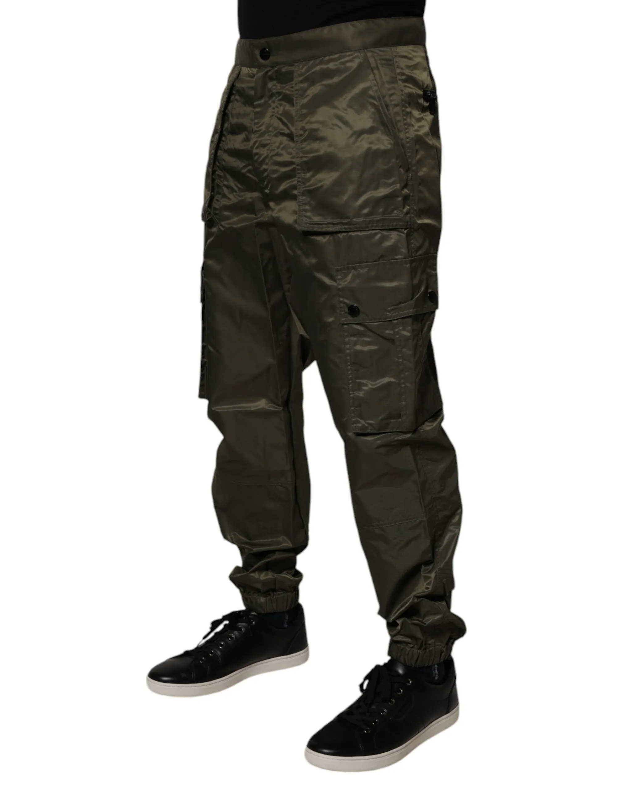 Dolce & Gabbana Nylon Cargo Men's Pants