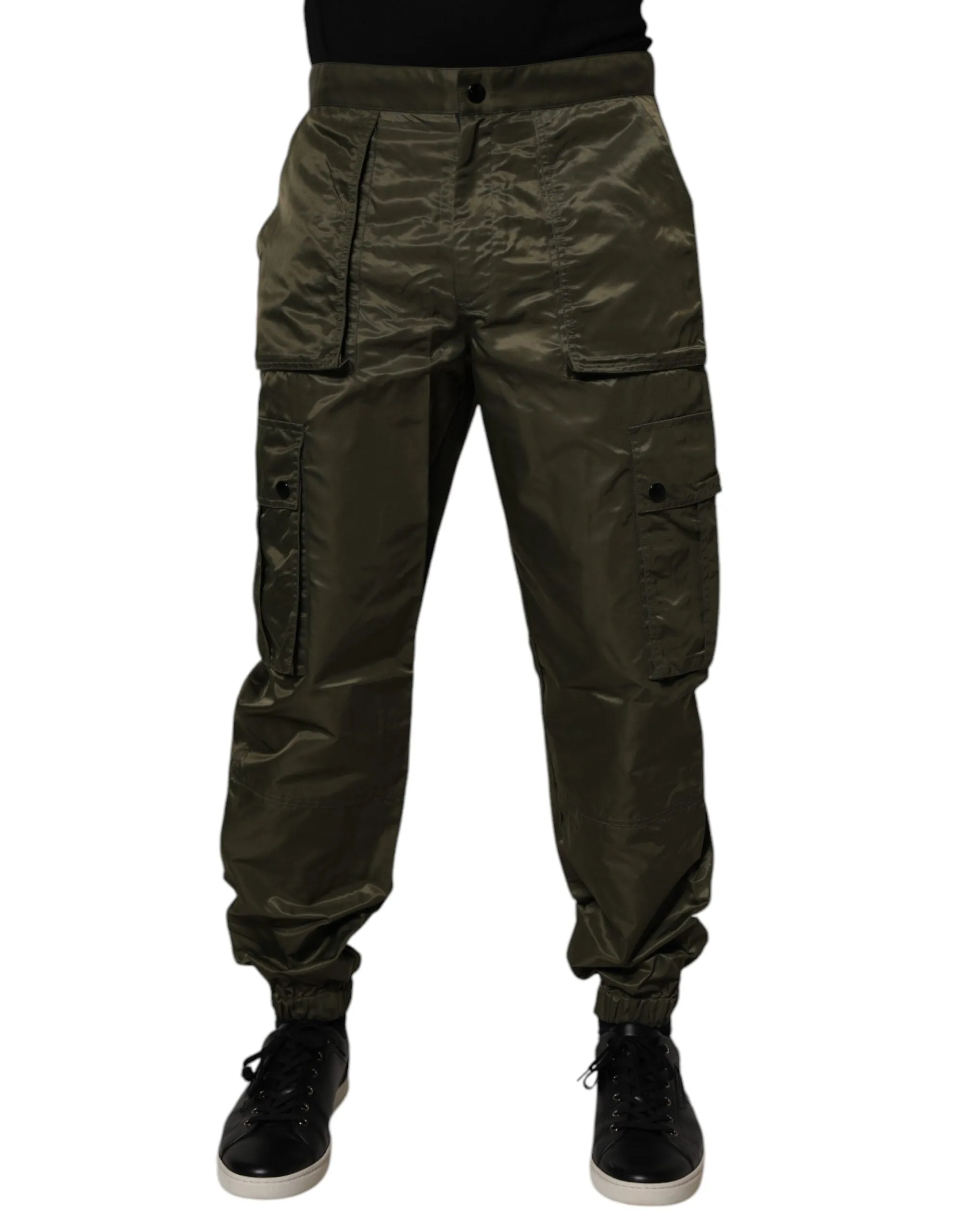 Dolce & Gabbana Nylon Cargo Men's Pants