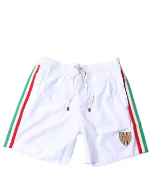 Dolce & Gabbana Stripes Beachwear Shorts 2 Pc Men's Swimwear