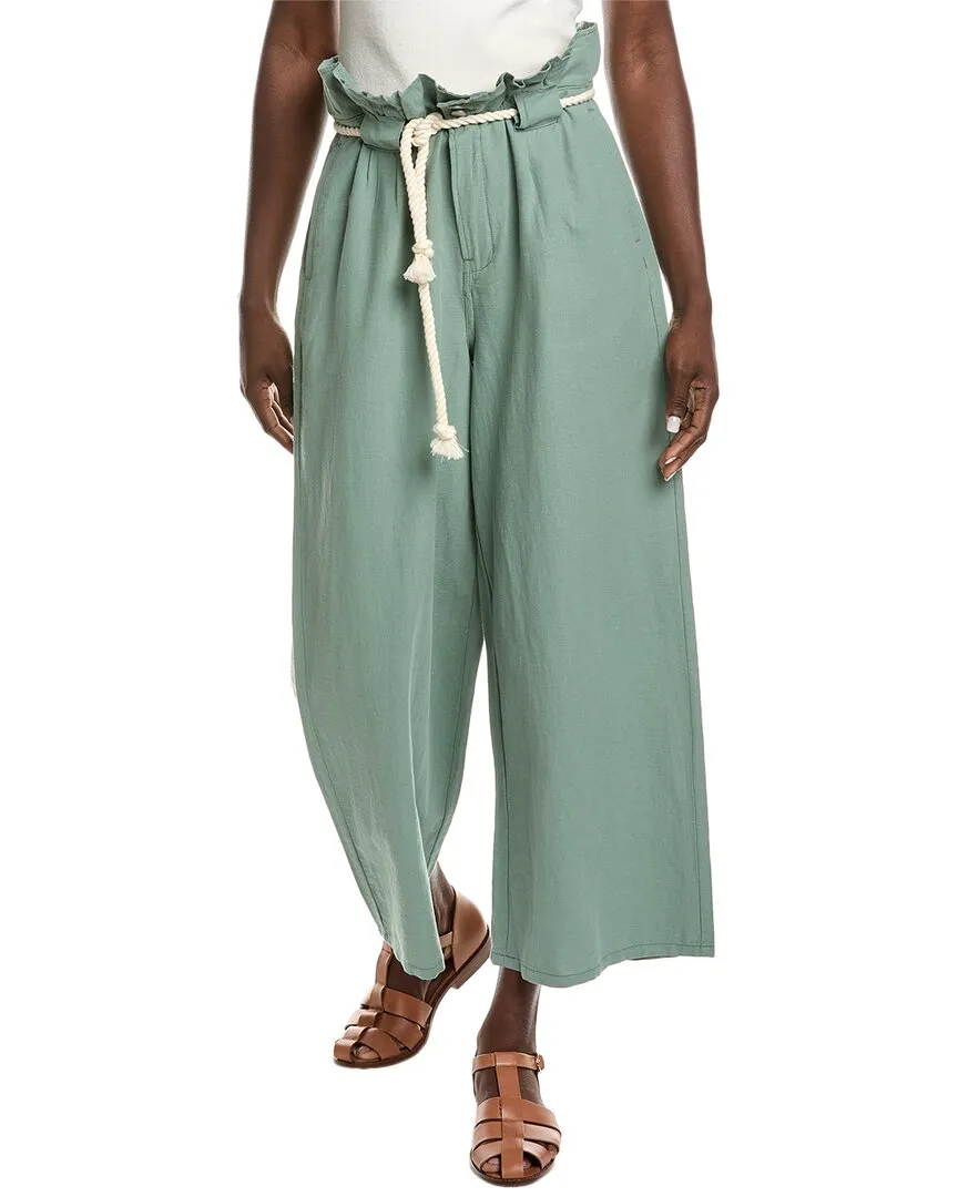 DRIFTWOOD DENIM Vicki Linen-Blend Pant