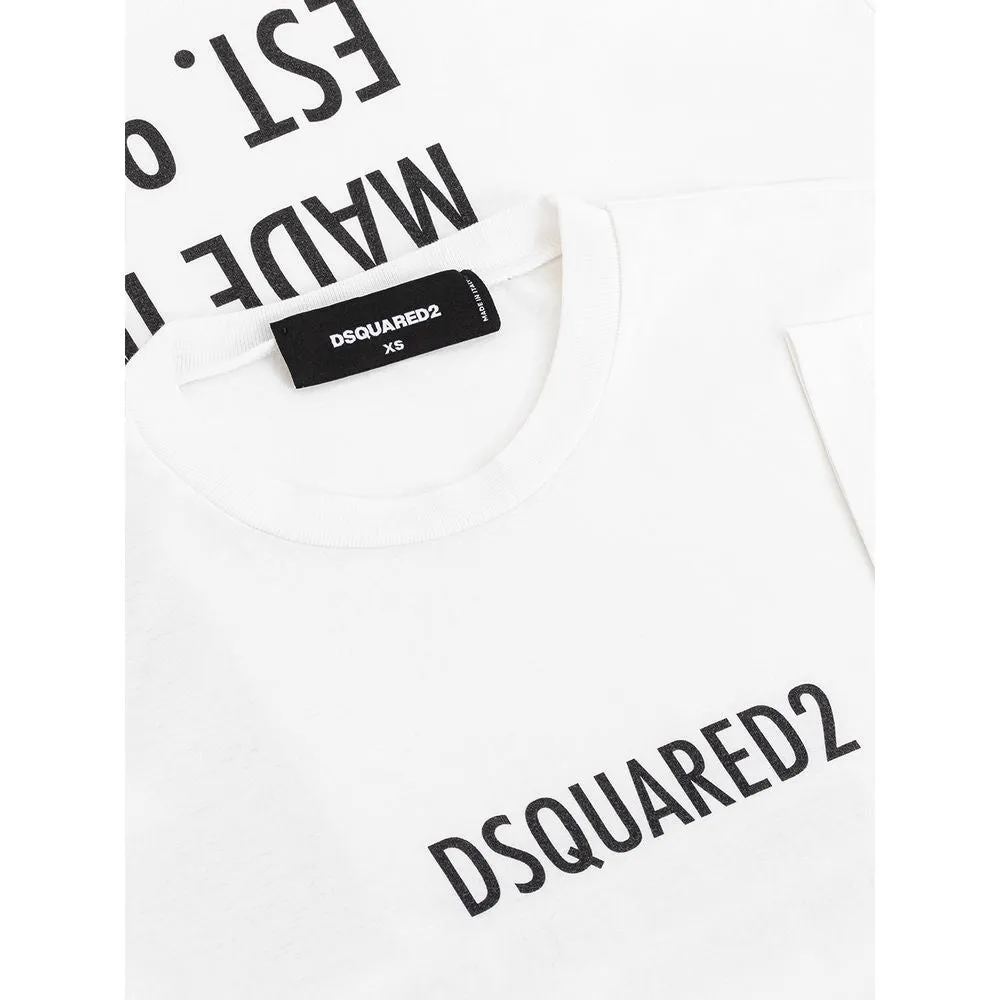 Dsqua² Elegant  Cotton Top for Stylish Women's Women