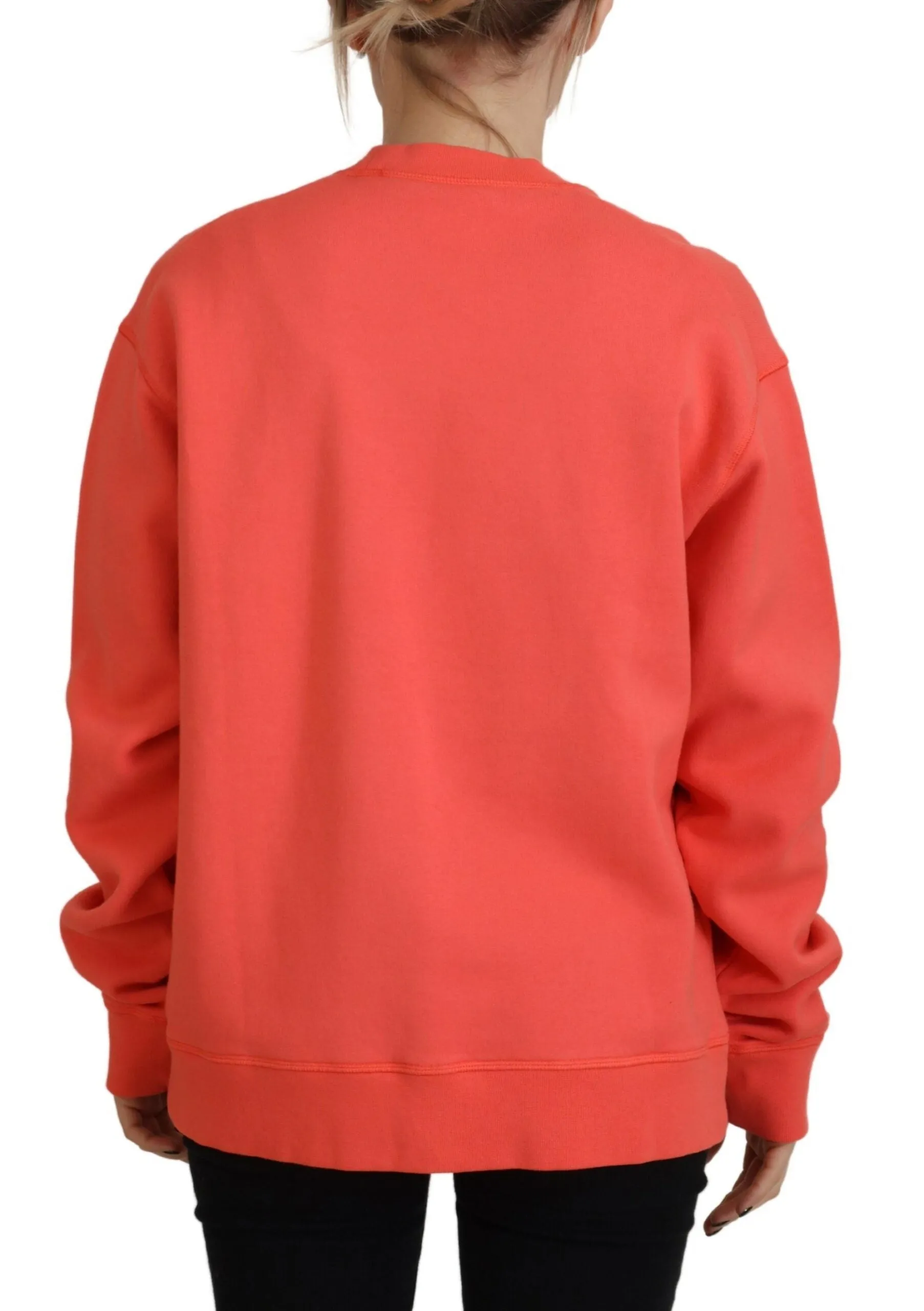 Dsquared² Logo Embroidery Women Long Sleeve Women's Sweater (Pre-Owned)