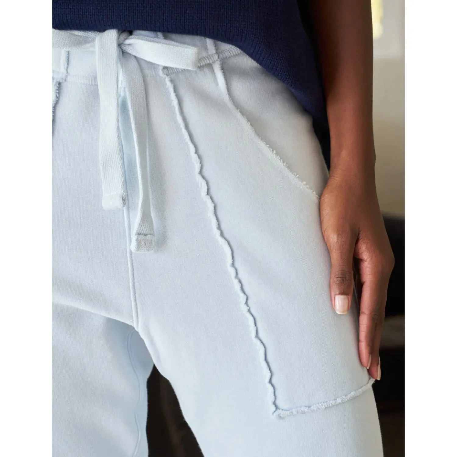 Eamon Pocket Sweatpant In Ice