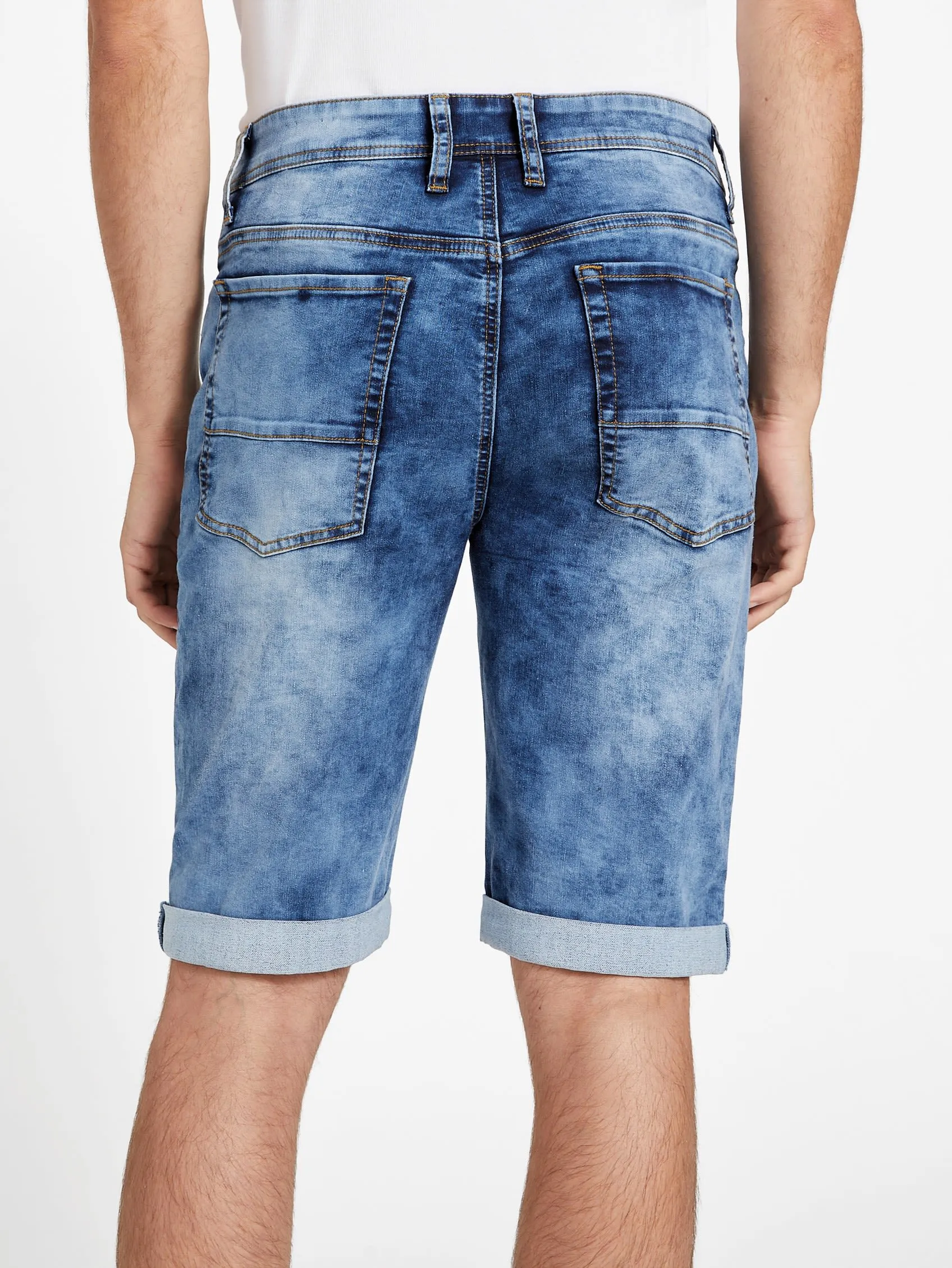 Eco Linus Rolled Denim Shorts