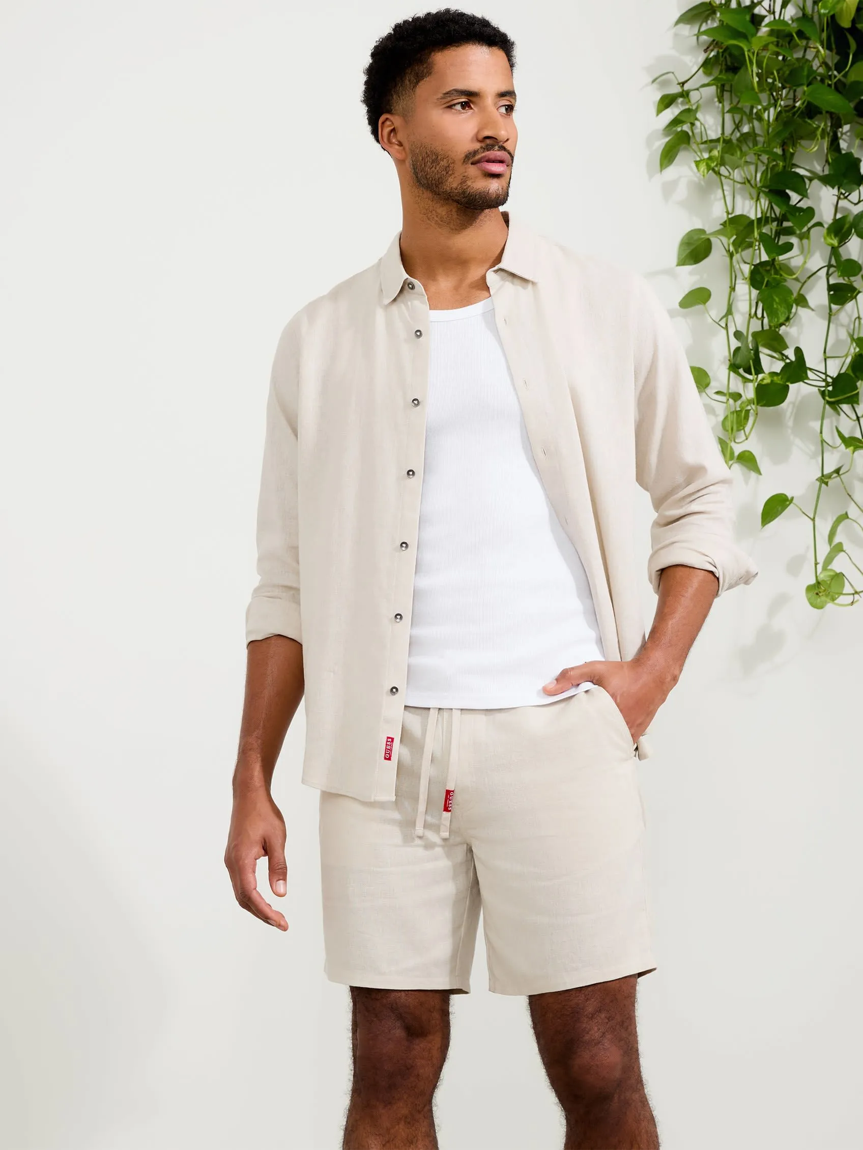 Eco Terran Linen Shorts
