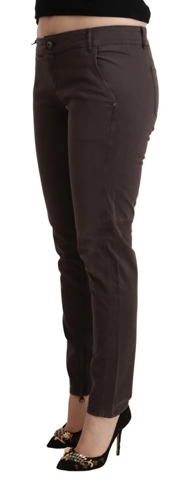 Ermanno Scervino Chic  Low Waist Skinny Women's Pants