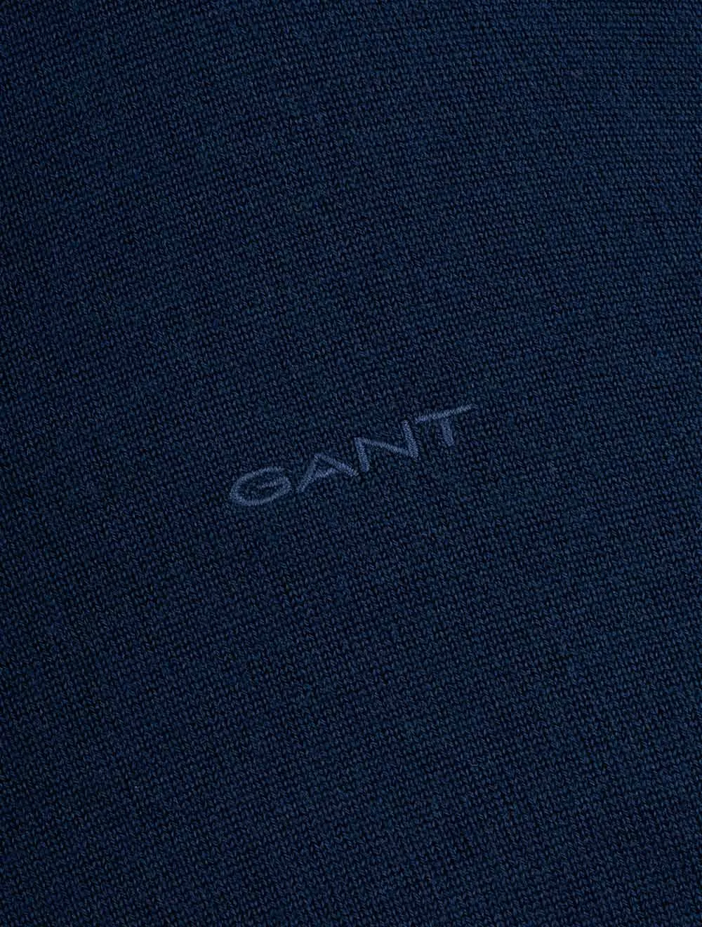 Extra Fine Merino Wool Half Zip Marine