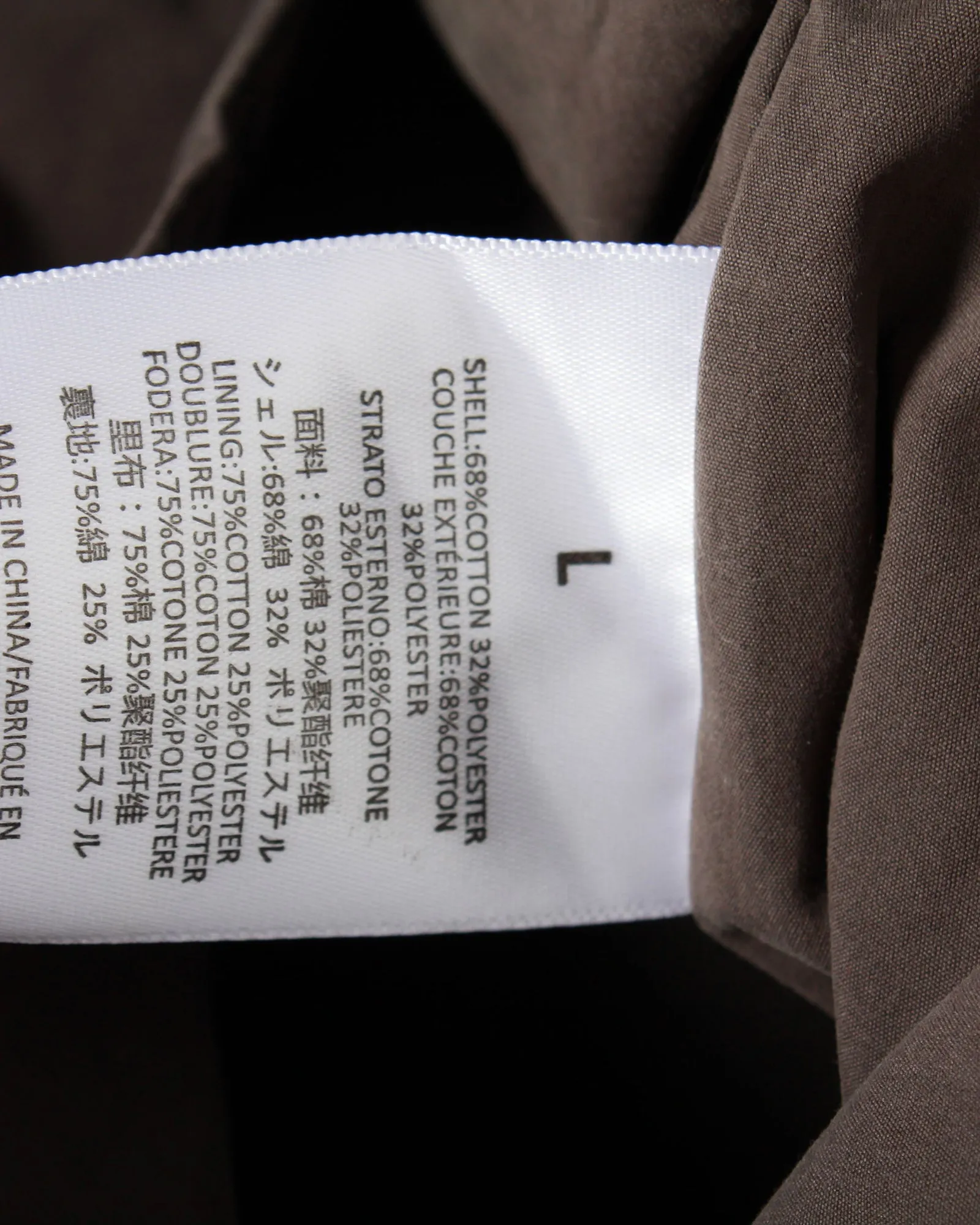 Fear Of God Essentials Napped Jacket in Grey Cotton