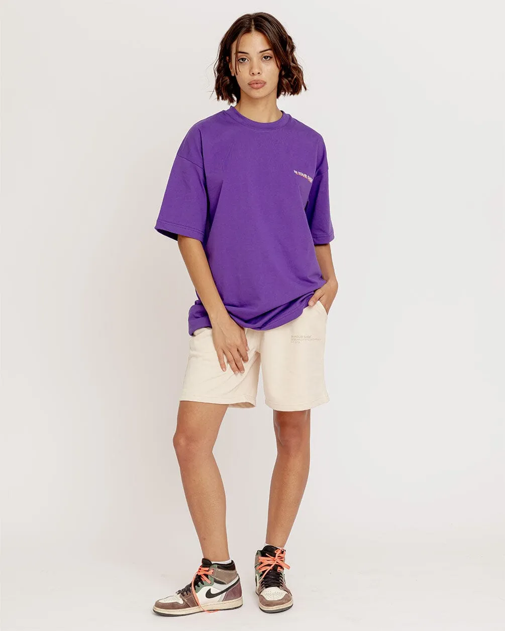 Fearless And Free Printed Oversized Tee