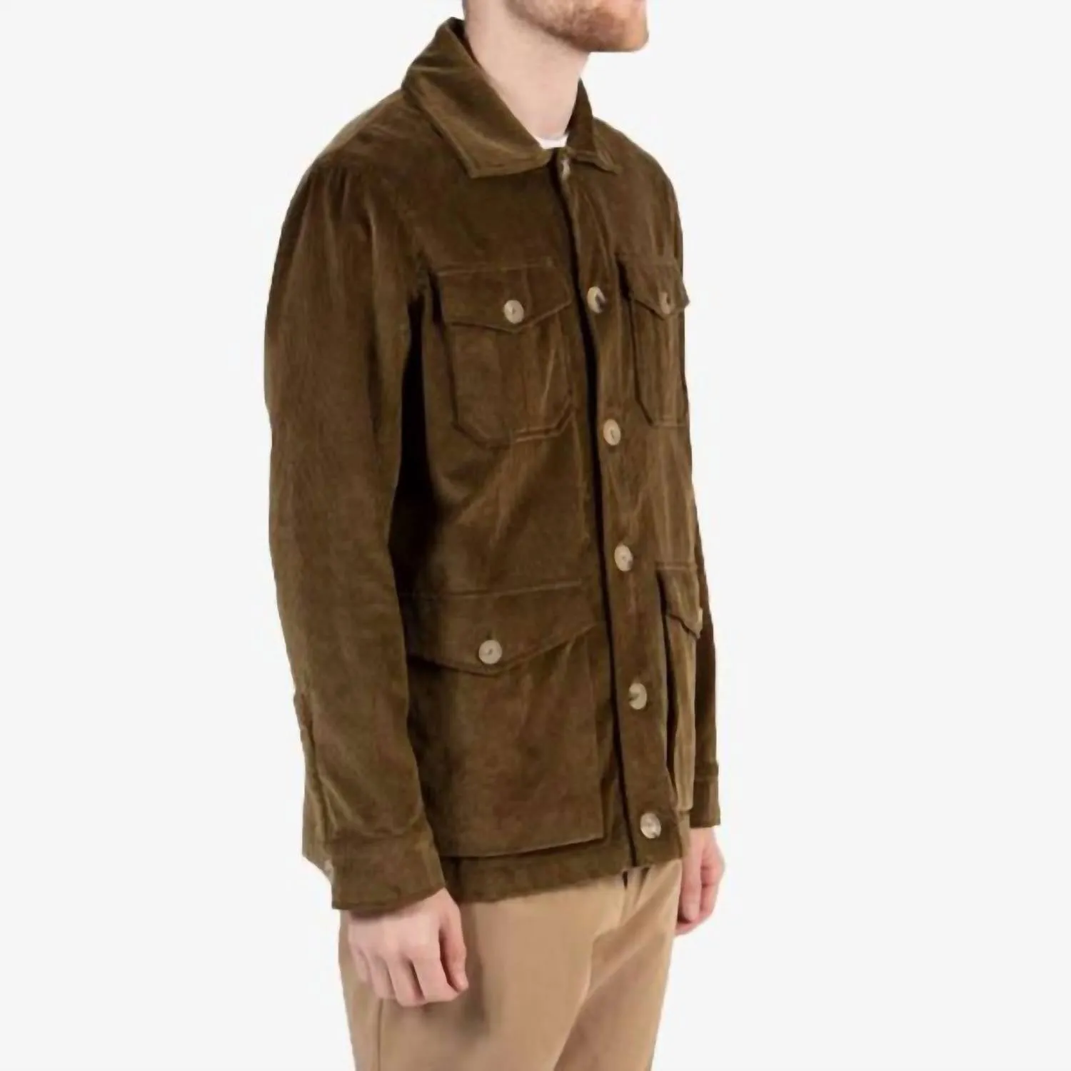 Field Jacket In Olive