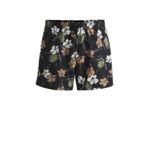 Fully lined swim shorts with seasonal print