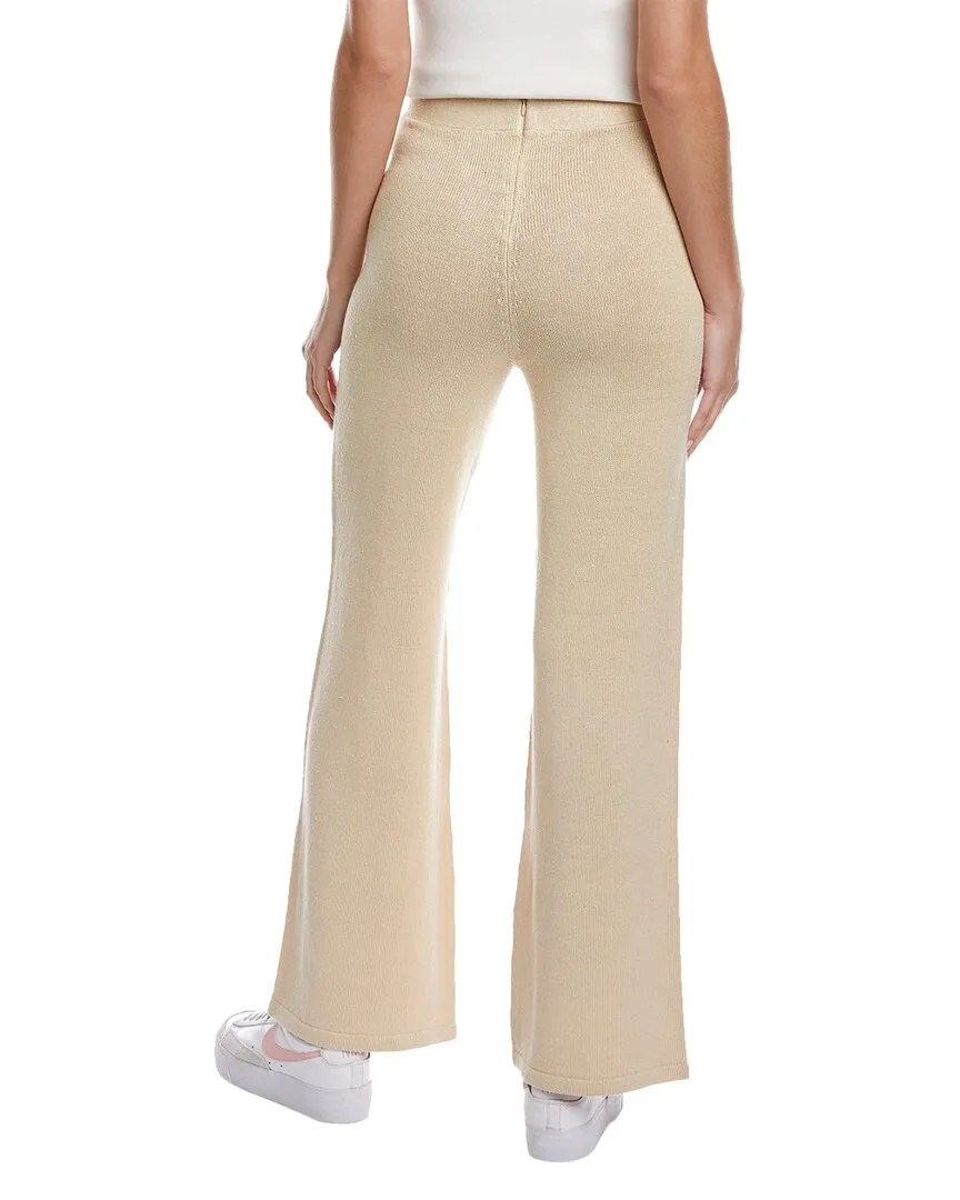 JoosTricot Wide Leg Linen-Blend Pant