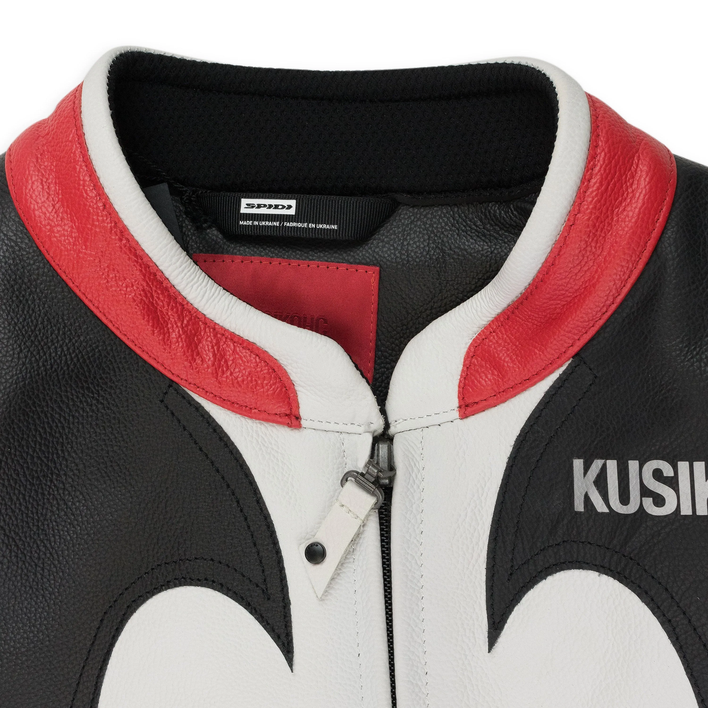 KSK SPIDI BURN RIDER RED LEATHER JACKET