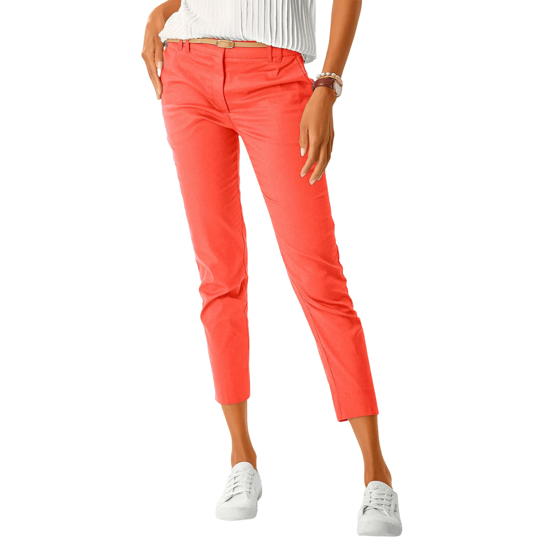 LASCANA Women's Casual Chino Pants