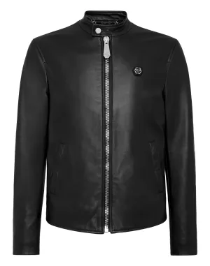 Leather Moto Jacket