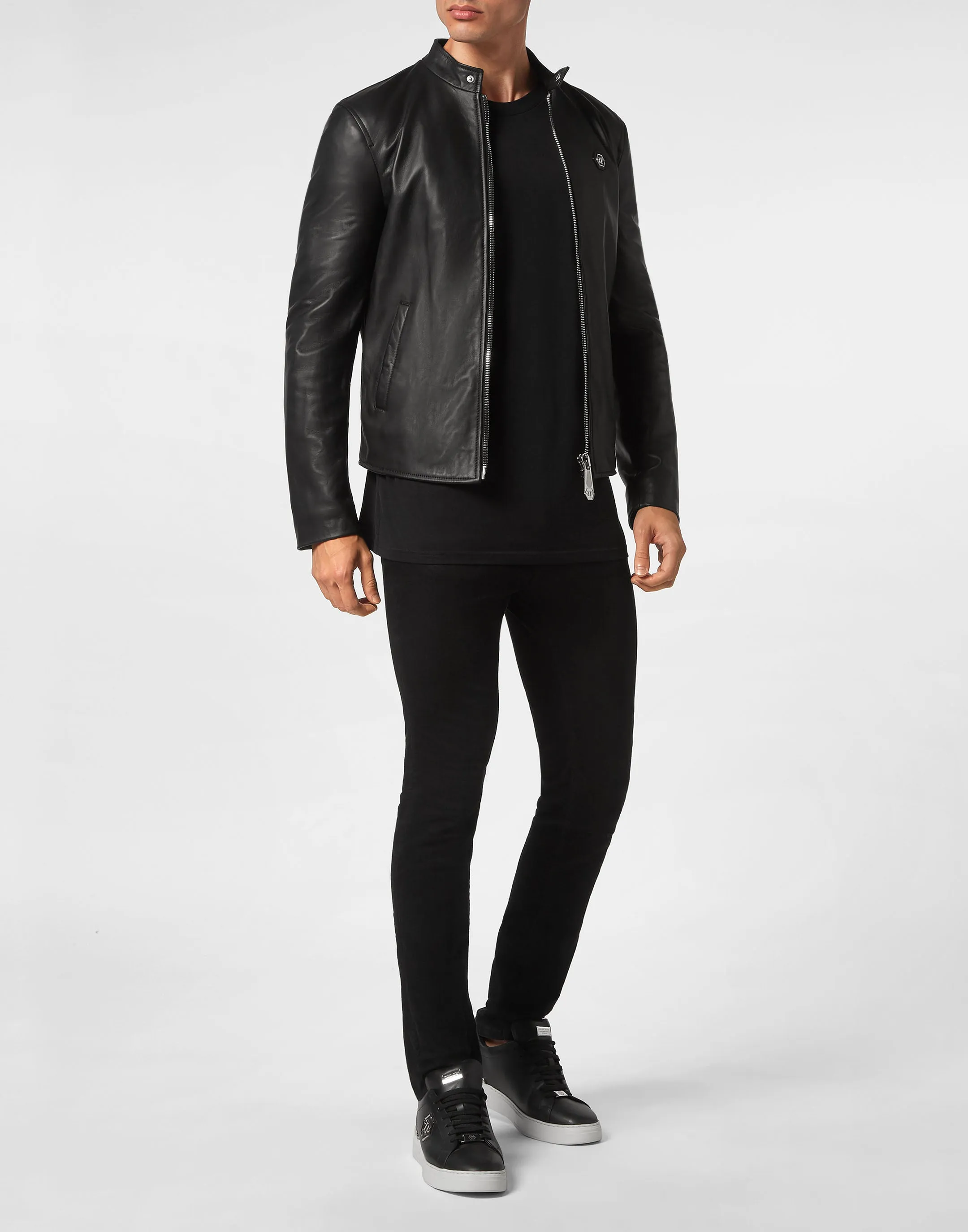 Leather Moto Jacket