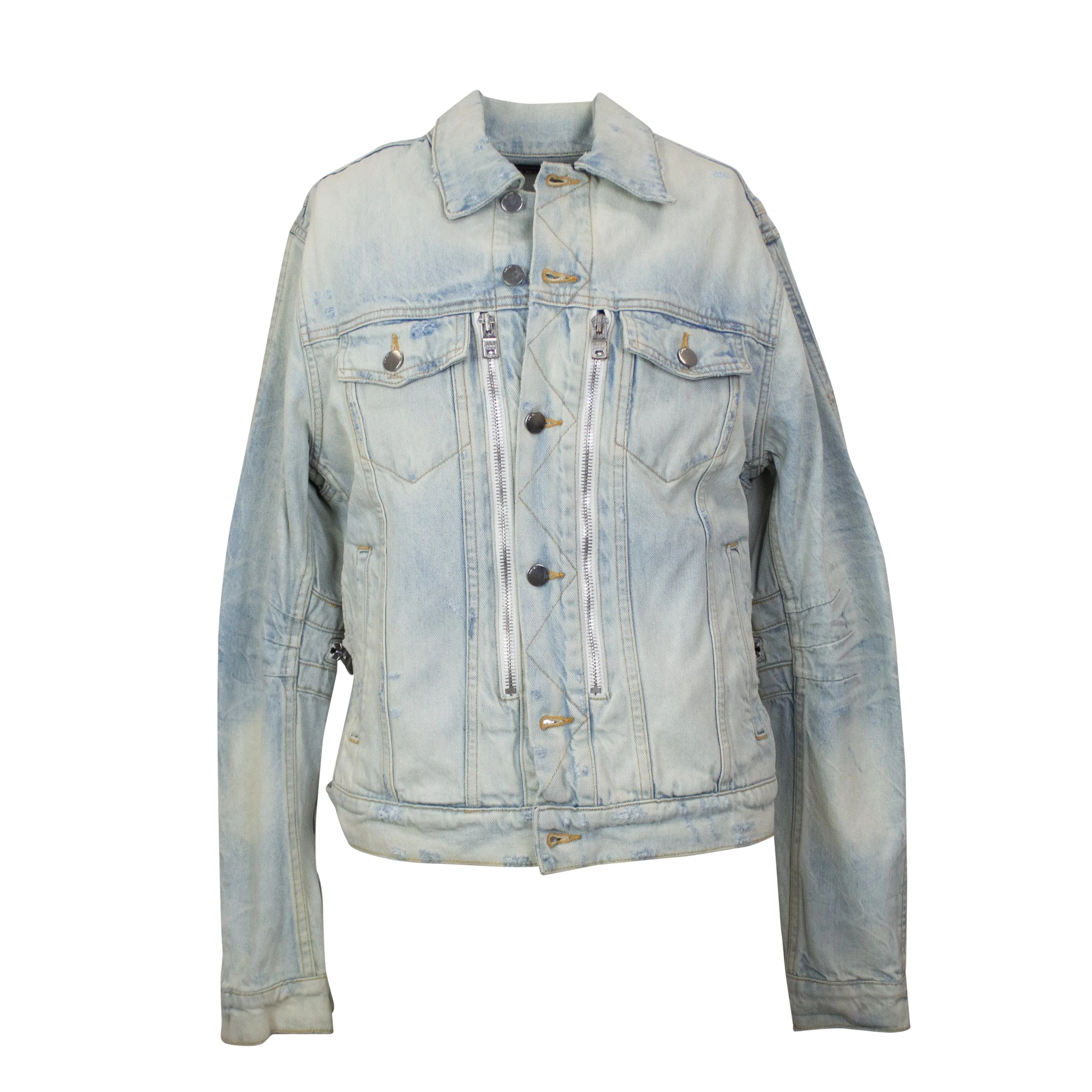 Light Blue MX2 Trucker Jacket