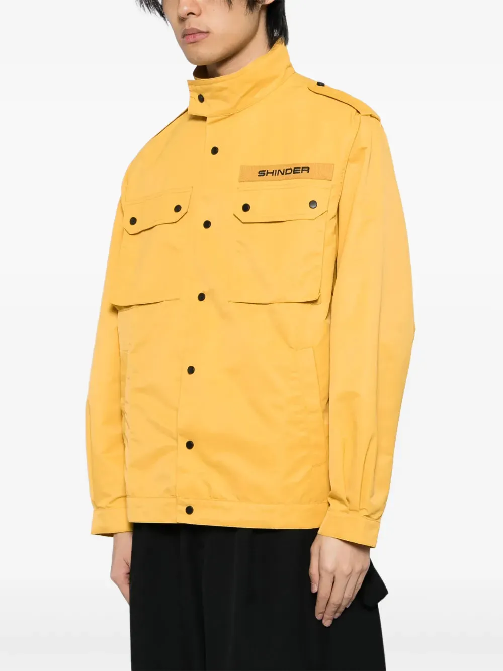 Logo-Print Nylon Jacket