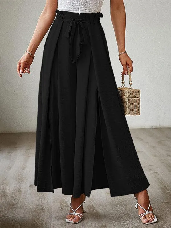 Loose Pleated Wide Leg Women's pants