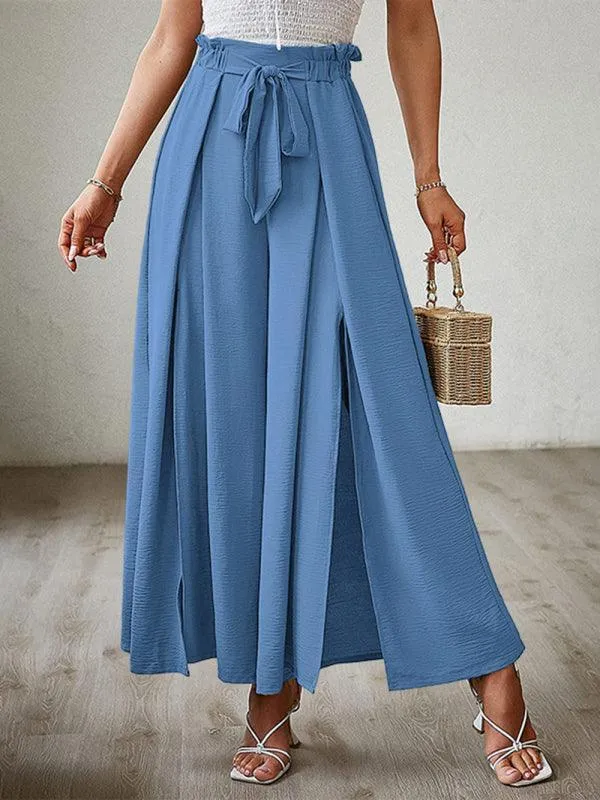 Loose Pleated Wide Leg Women's pants