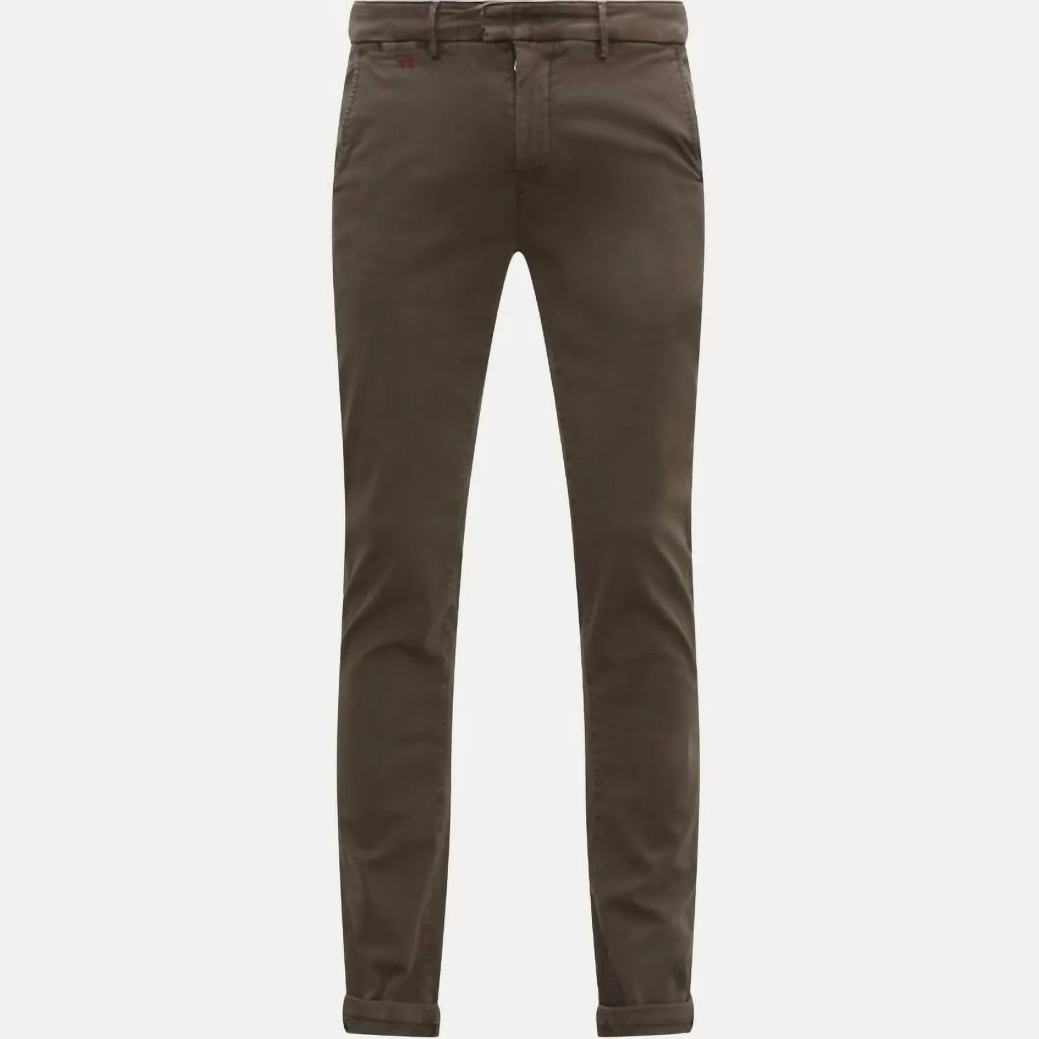 Luis Slim Pant In Brun