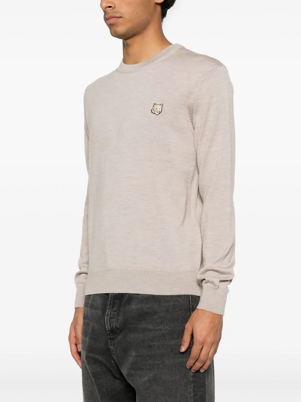 Maison Kitsune Men's' Sweaters Dove