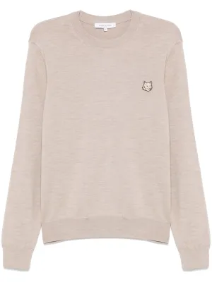 Maison Kitsune Men's' Sweaters Dove