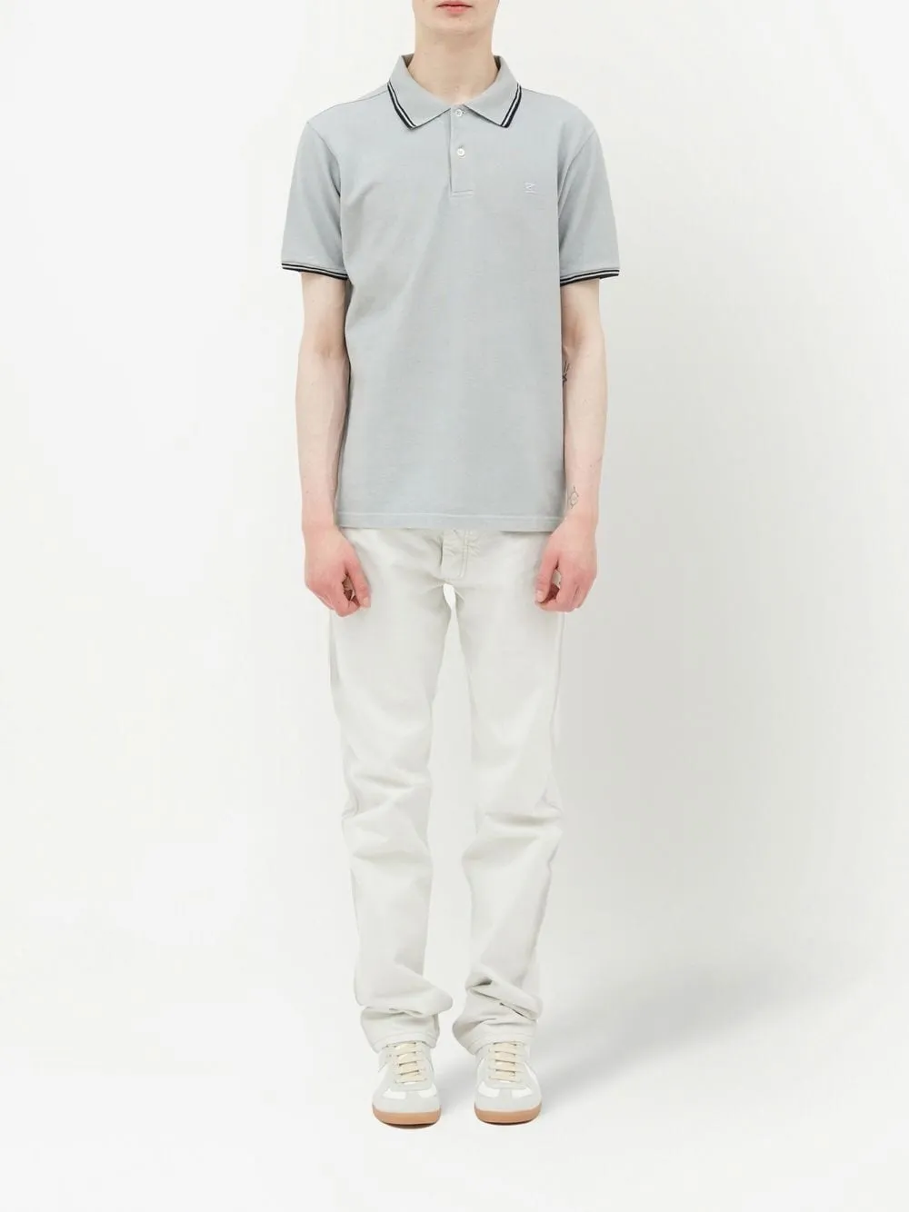 Maison Margiela Women's T-Shirts And Polos Clear blue