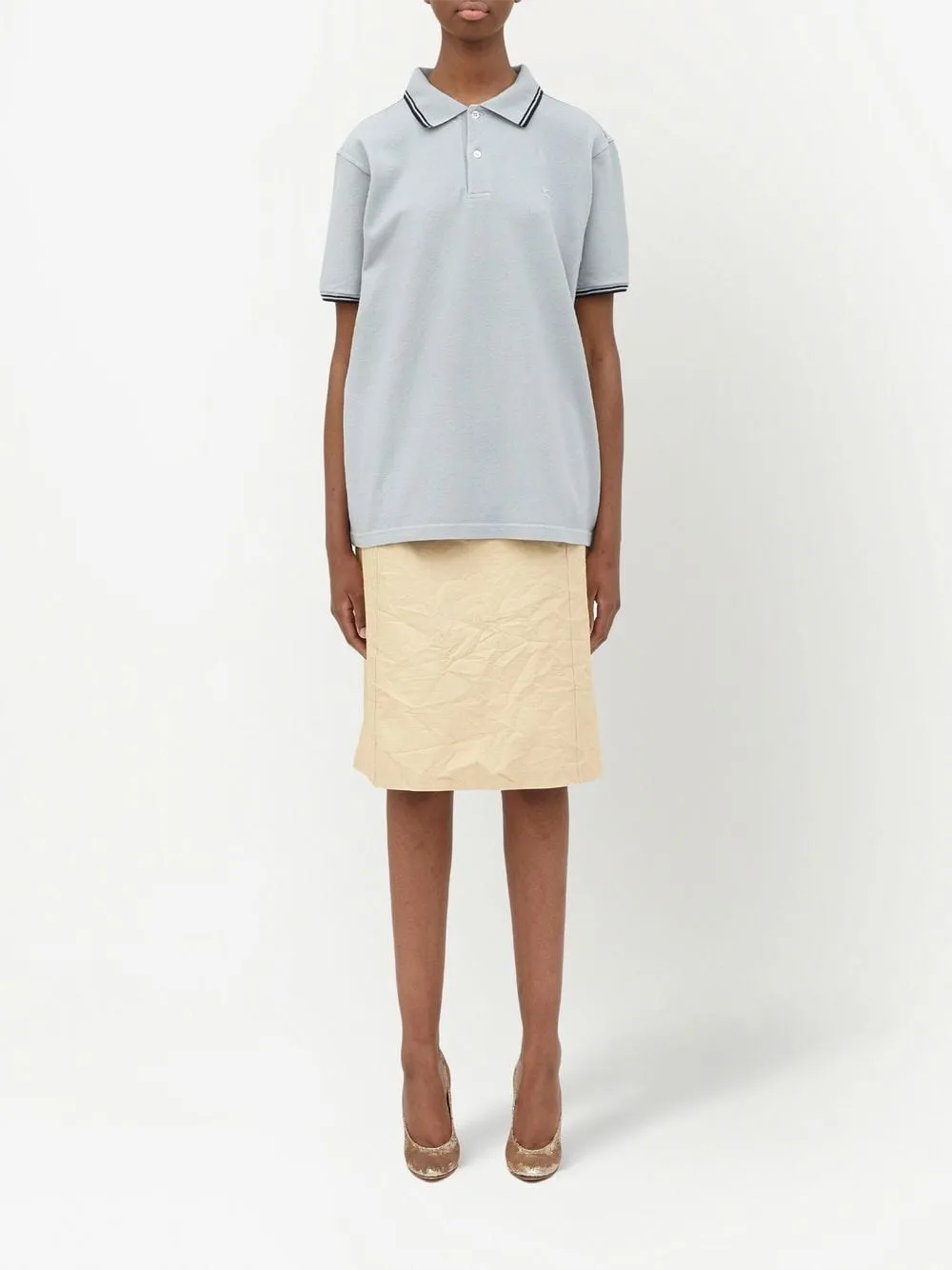 Maison Margiela Women's T-Shirts And Polos Clear blue