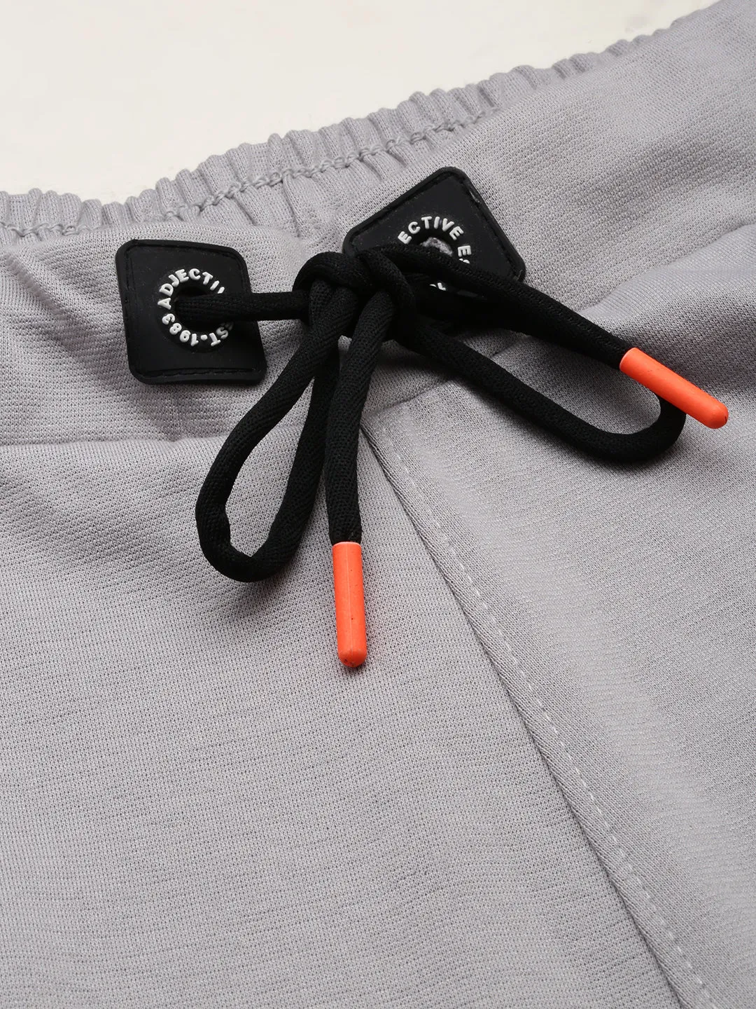 Men Grey Regular Fit Sports Shorts