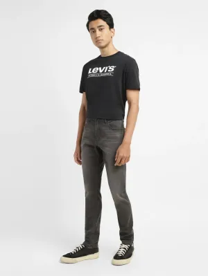 Men's 512 Charcoal Grey Slim Tapered Fit Mid Rise Jeans
