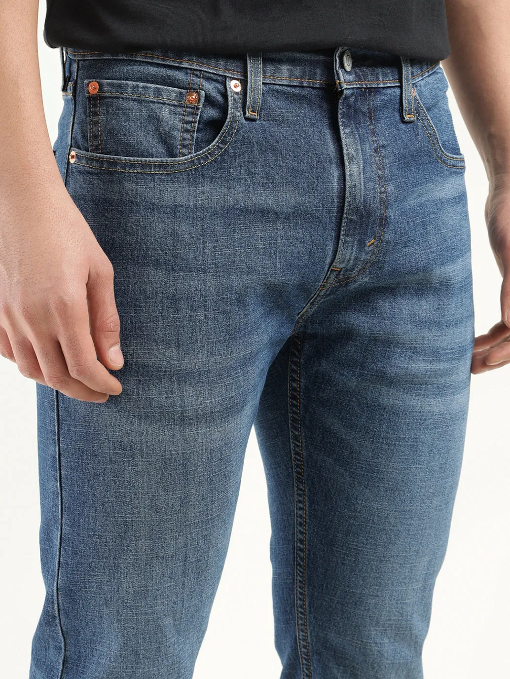 Men's 512 Indigo Slim Tapered Fit Mid Rise Jeans