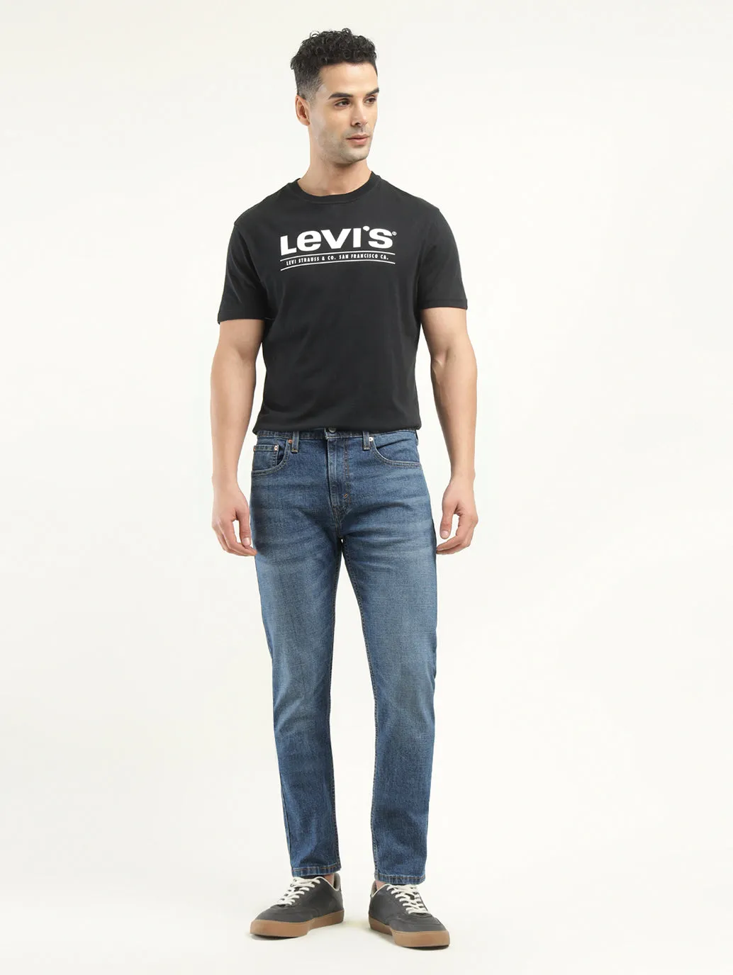 Men's 512 Indigo Slim Tapered Fit Mid Rise Jeans