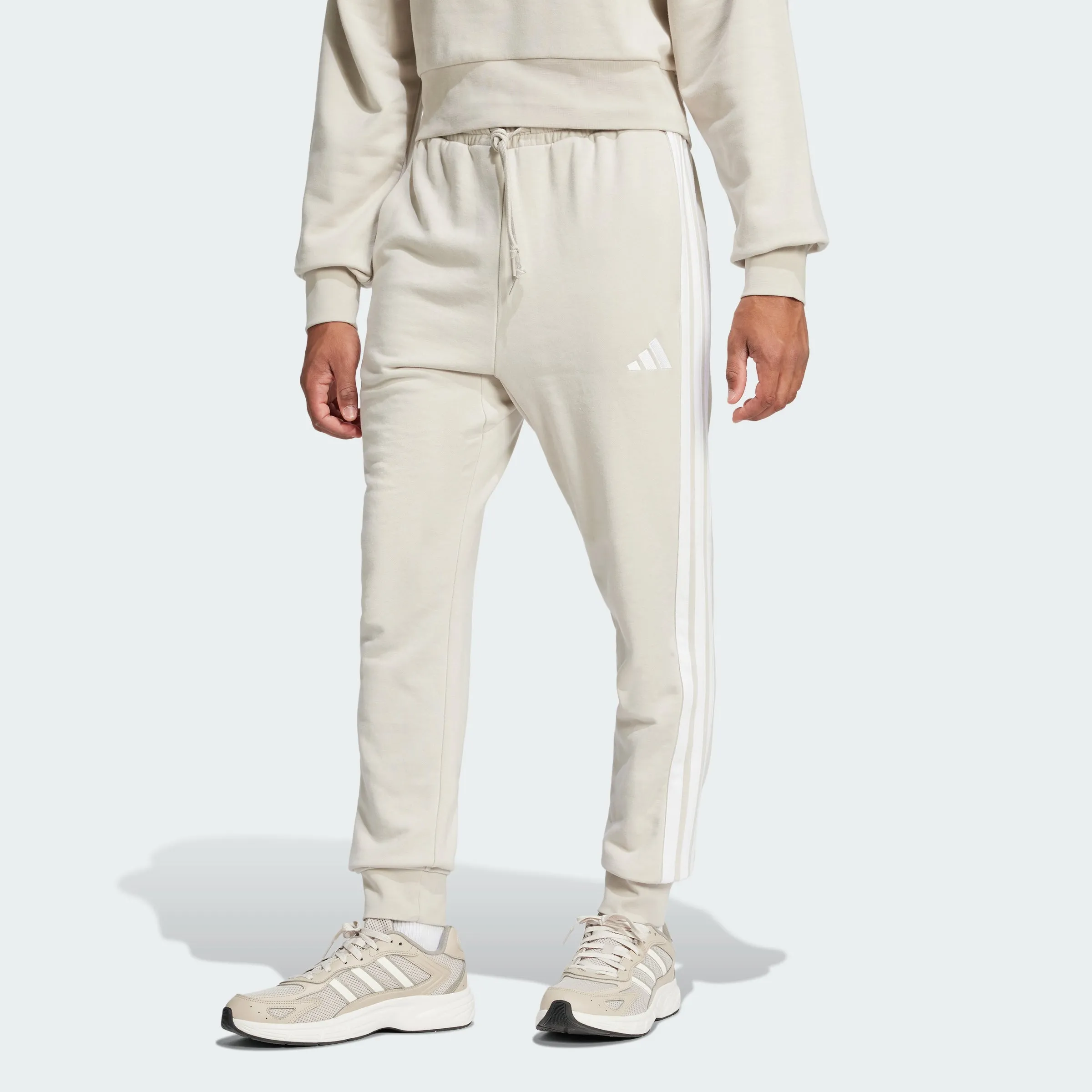 Men's adidas Essential 3-Stripes French Terry Pants