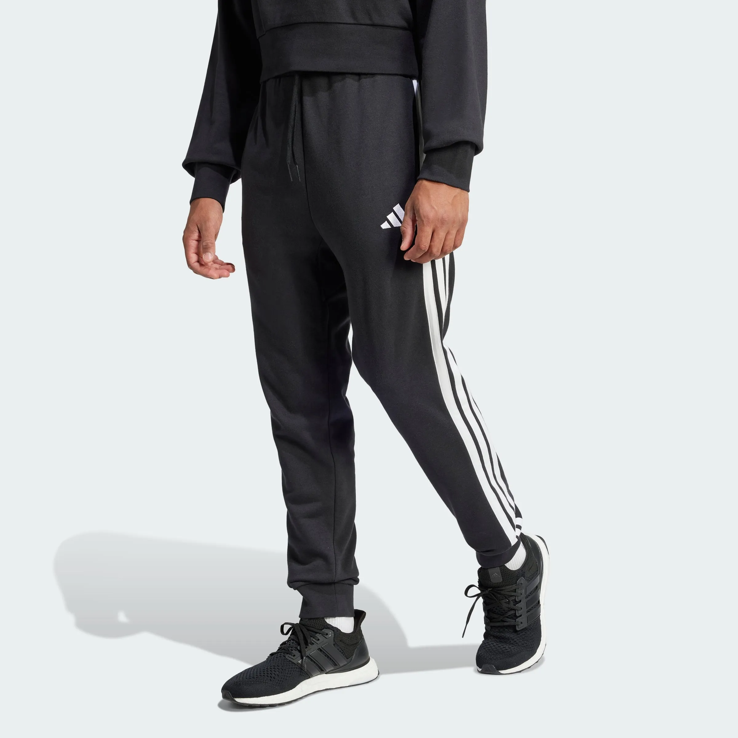 Men's adidas Essential 3-Stripes French Terry Pants
