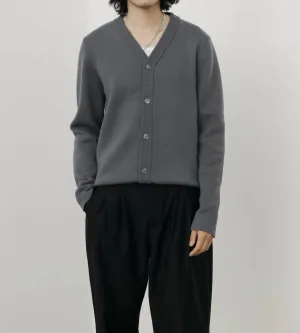 Men's Capsule - Gino Cardigan In Deep Grey