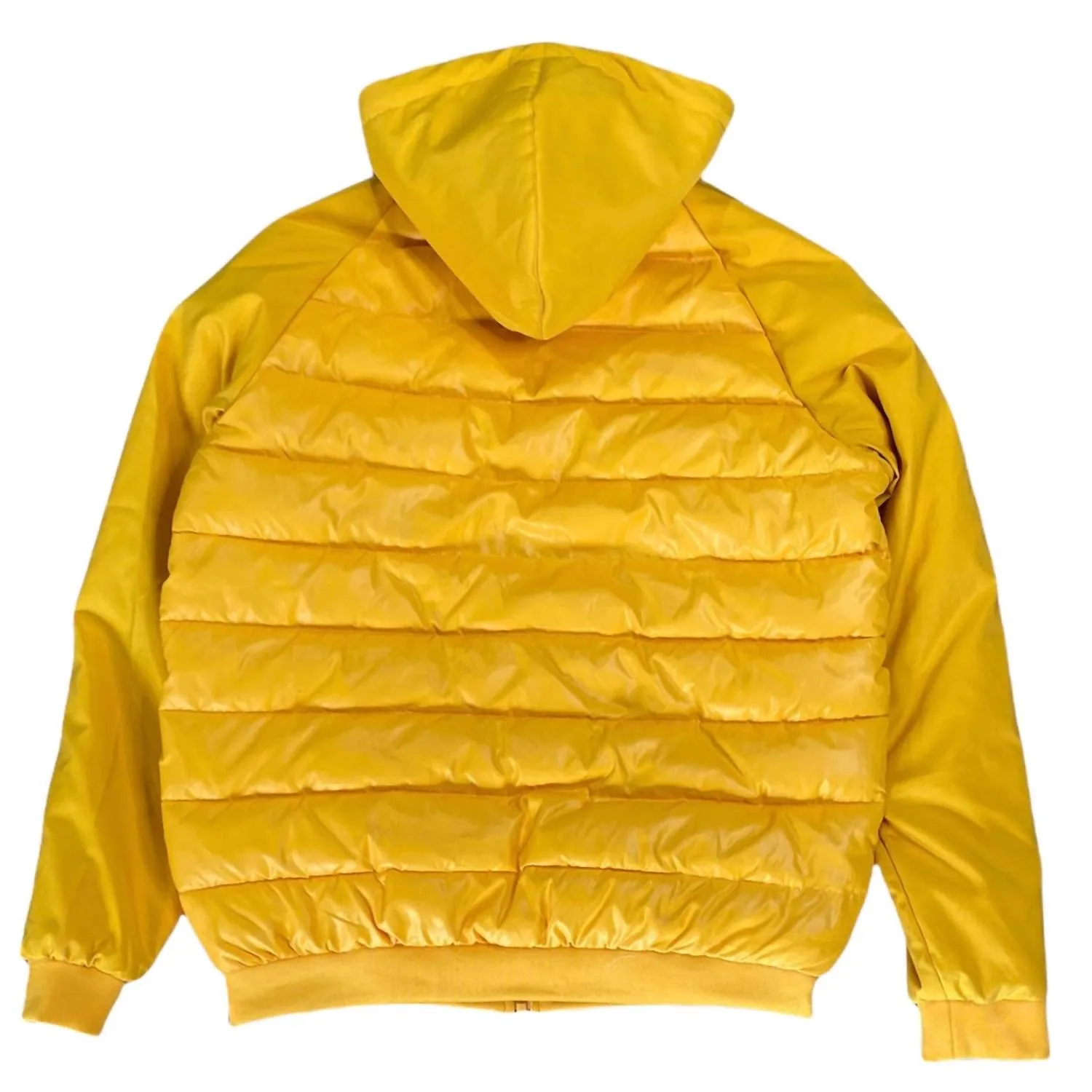 Men's Carpe Diem Quilted Hooded Jacket In University Gold