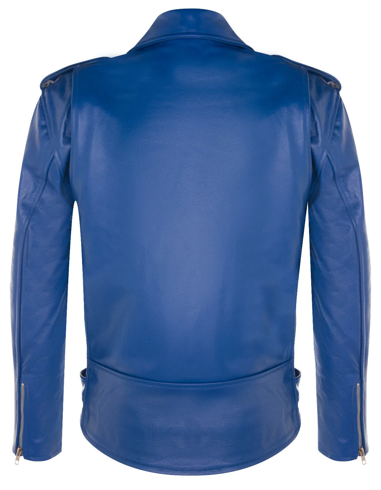 Mens Cow-Hide Black Brando Jacket -Venice