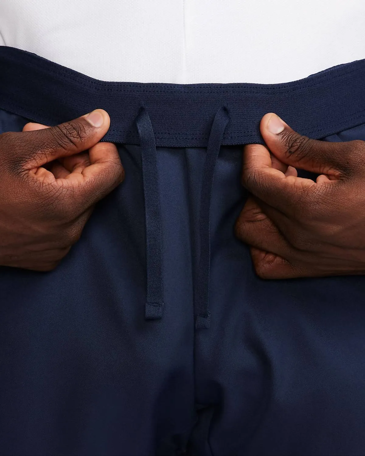 Men's Dri Fit Victory 9" Short In Obsidian/white