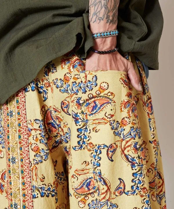 Men's Floral Easy Pants