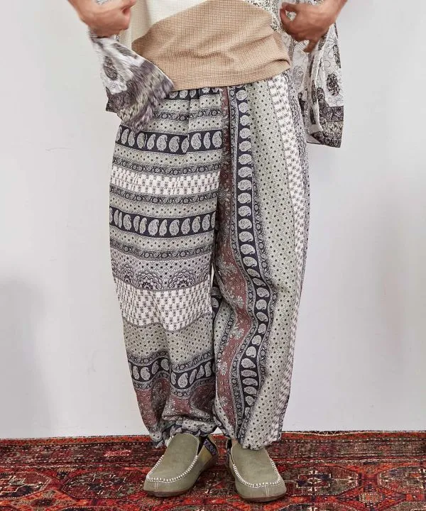 Men's Floral Easy Pants