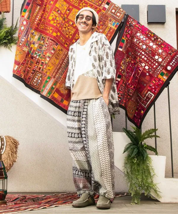 Men's Floral Easy Pants