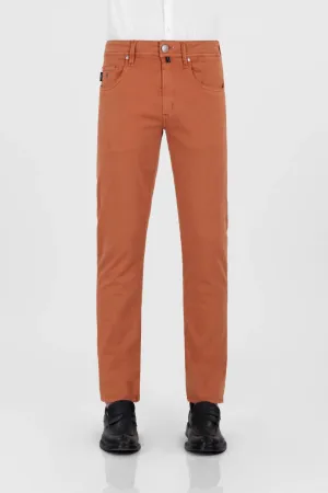 Men's Michelangelo Zip Pant In Brick