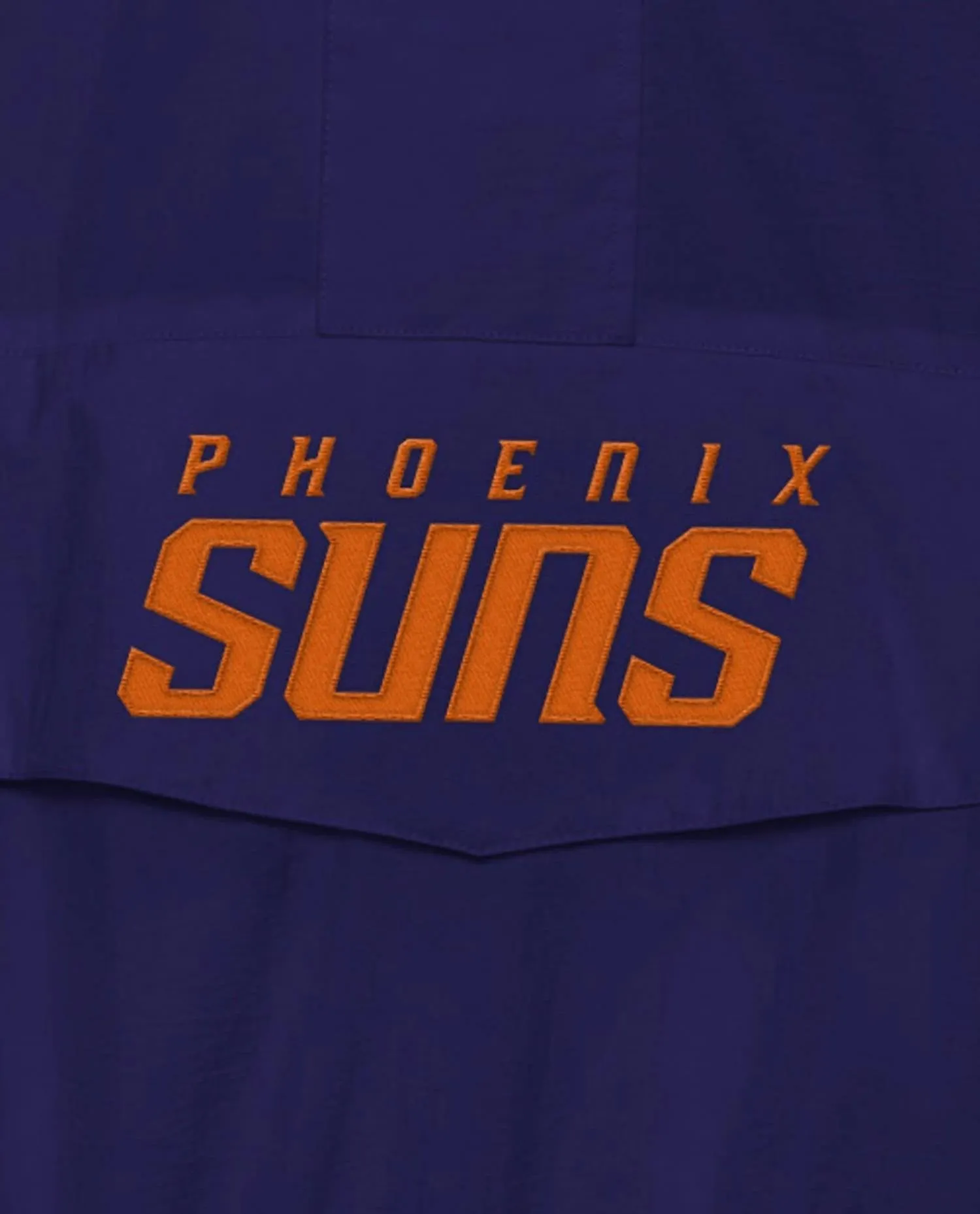 Men's Phoenix Suns Home Team Half-Zip Jacket In Purple