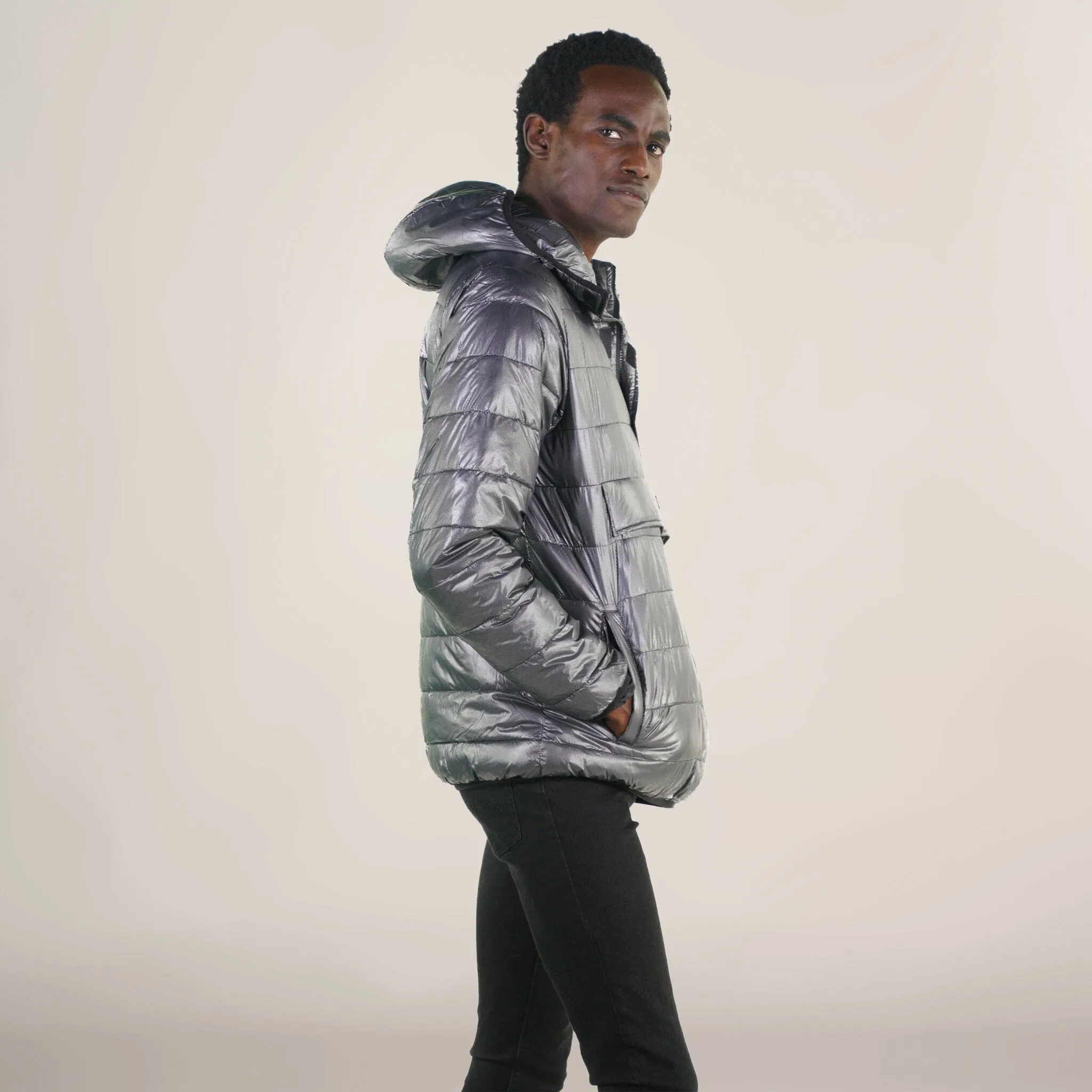 Men's Popover Puffer Jacket