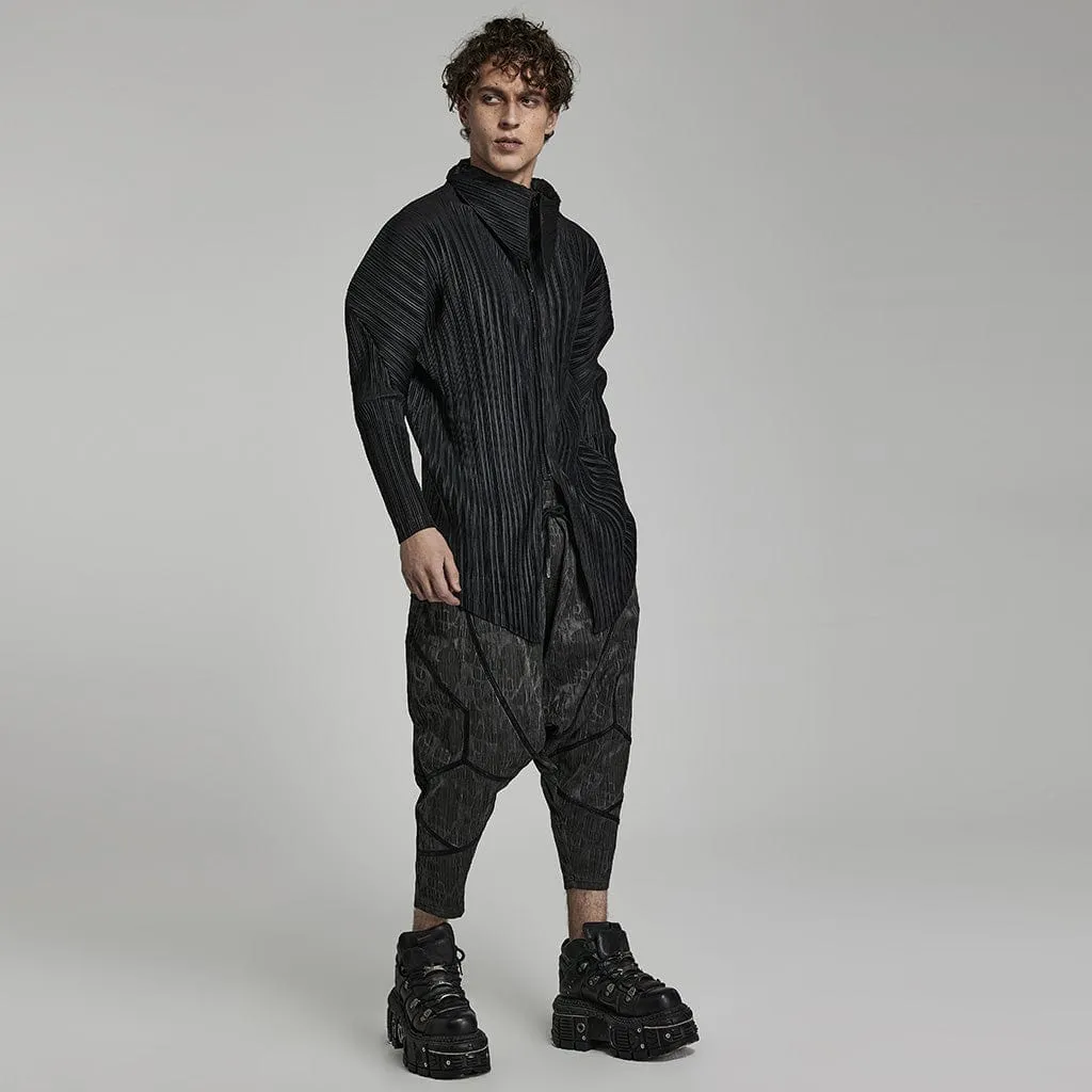 Men's Punk Stripes Baggy Pants