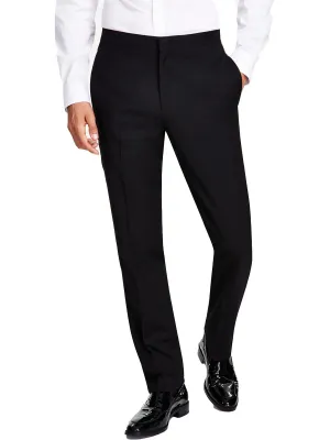 Mens Slim Fit Suit Separate Dress Pants